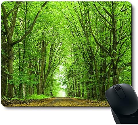 Beautiful Spring Natural Scene Green Tree Mouse Pad