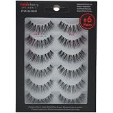 Red Cherry #523 False Eyelashes 100% Human Hair (Pack of 6 Pairs)