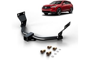 MPH PRODUCTION MPH Class 3 Trailer Hitch, 2-Inch Receiver, Tow Hitch Receiver Compatible with 2019 2020 2021 2022 2023 2024 2025 Acura RDX, Heavy-Duty, Easy Install, Rust-Resistant for Hauling Trailers 13423