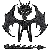 Himine Dragon Wings Props Cosplay Wing With Tail Mask