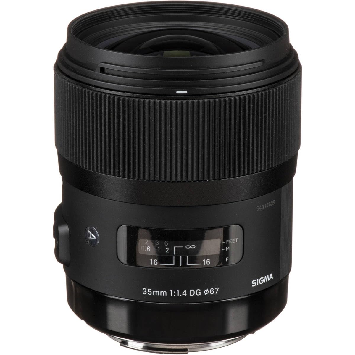 Sigma 340101 35mm F1.4 DG HSM Lens for Canon, Black
