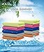 Frontoper 10 Packs Cooling Towel, Super Sweat-Absorbent Sports Towel for Sports, Workout, Fitness, Gym,Yoga, Pilates, Travel,Camping,Running,Training,Driving, Cycling & Other Sports