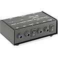 Stagg SDI-ST 2-Channel Passive DI Box with Mono/Stereo Switch