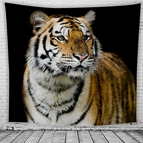 WSHINE Tiger Wall Tapestry Bohemian Tapestries Home Decortion Rest Room Decor Blanket