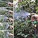 Crenova Hose Nozzle, Spray Nozzle High Pressure Water Gun with Easy Flow Control Setting and Ergonomic Trigger for Plant Watering, Deck or Sidewalk Cleaning