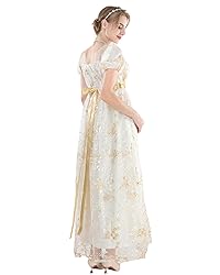 LTAKK Regency Dress Women Regency Costume Empire