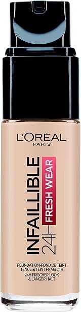 L'Oréal Paris Infallible 32H Fresh Wear Foundation 15 Porcelain Pack of 5 SPF view 8