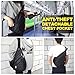 Anti-Theft Sling Bag Travel Crossbody Backpack Fits iPad and 10