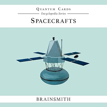 Brainsmith Quantum Flashcards, Spacecrafts - Science Learning Flash Card Set for Toddlers and Kids (8 months to 8 years) for Brain Development
