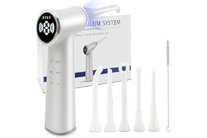 KETAN Electronic Tonsil Stone Remover - 6 Adjustable Modes Tonsil Removal Suction Kit, Hassle-Free Instant Removal, Shadow-less LED Guide Light, 5 Silicone Nozzles, Fight Bad Breath Oral Irrigator