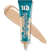Urban Decay Hydromaniac Dewy Foundation, Hydrating Tinted Moisturizer for Dry Skin, Buildable Medium Coverage, with Kombucha Filtrate & Marula Oil, Non-comedogenic, Vegan, Cruelty-free - 1.1 fl oz