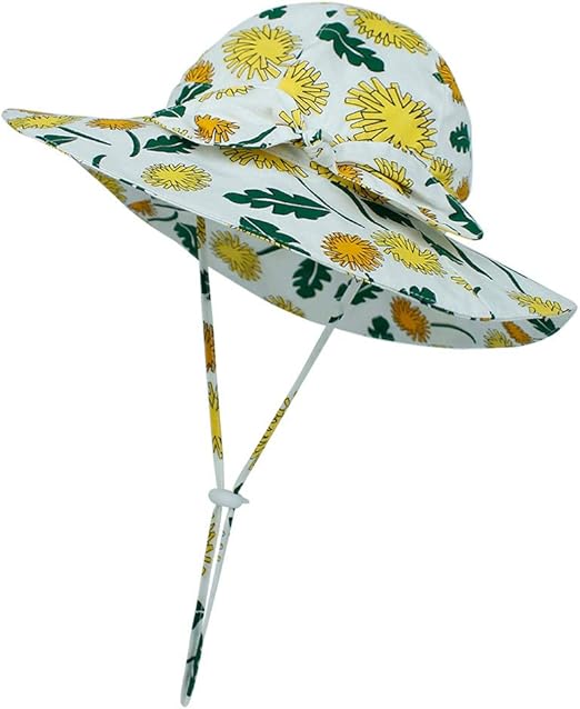 OMGH Baby Sun Protective Cap Summer Hats UPF 50+ Protection Hat for Toddler, Kids