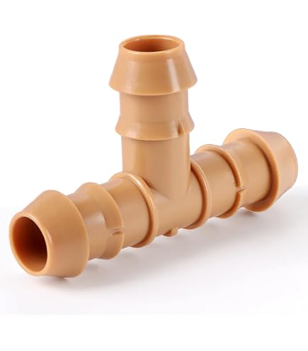 10-Piece Drip Irrigation Shut Off Valves - 1/2 Inch Barbed Connectors For Garden Tubing