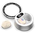 Xmenha Smallest Invisible Earbuds Wireless Bluetooth Secret Hidden Headphones for Work Comfort Small Tiny Ear Buds for Sleeping Music Mini Sleep Earbuds for Side Sleepers-Beige