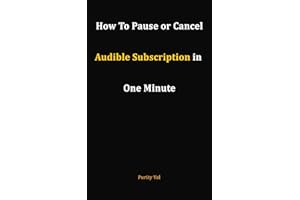 HOW TO PAUSE OR CANCEL AUDIBLE MEMBERSHIP IN ONE MINUTE