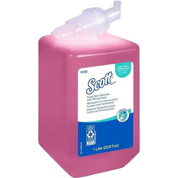 SCOTT PRO FOAM SKIN CLEANSER WITH MOISTURIZERS, LIGHT...