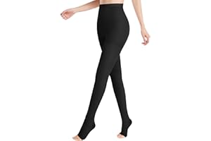 DCCDU Medical Compression Pantyhose for Women Support 20-30 mmHg Treatment Swelling, Edema Varicose Veins Waist high compression stockings