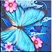 SM-T350 Case, Previous Galaxy Tab A 8.0 2015 Case, Dteck PU Leather Smart Wallet Case with [Auto Sleep Wake] Cute Flip Stand Cover for Samsung Galaxy Tab A 8 2015 Release Tablet-Butterfly Flower