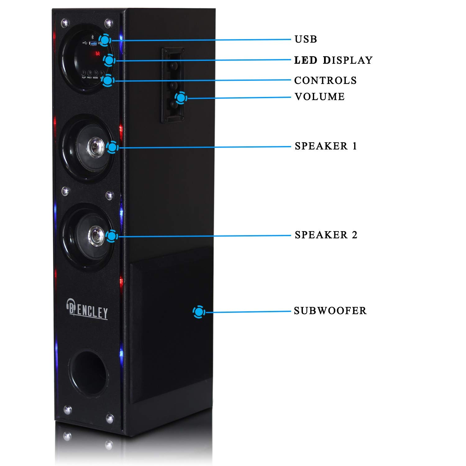 kewlkart tower speaker