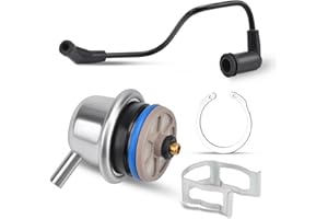 CULMKARI Fuel Injection Pressure Regulator w/Vacuum Line Fits for Chevy Avalanche 1500/Express 1500 2500 3500/Silverado Replaces 89060418 17113556