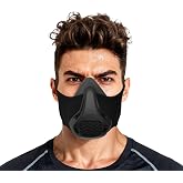 High Altitude Mask, Training Workout Mask Men to Improve Lung Capacity | 24 Level Breathing Resistance Fitness Mask to Upgrade Endurance, for All Sport: Running, Cardio, Cycling, Gym