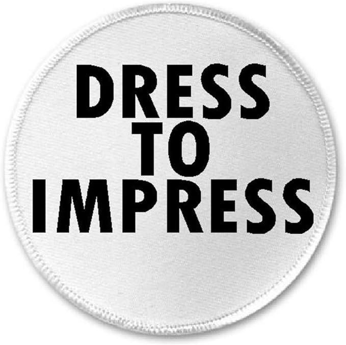 Amazon Com Dress To Impress 3 Sew Iron On Patch Style Fashion Clothing Clothes Clothing