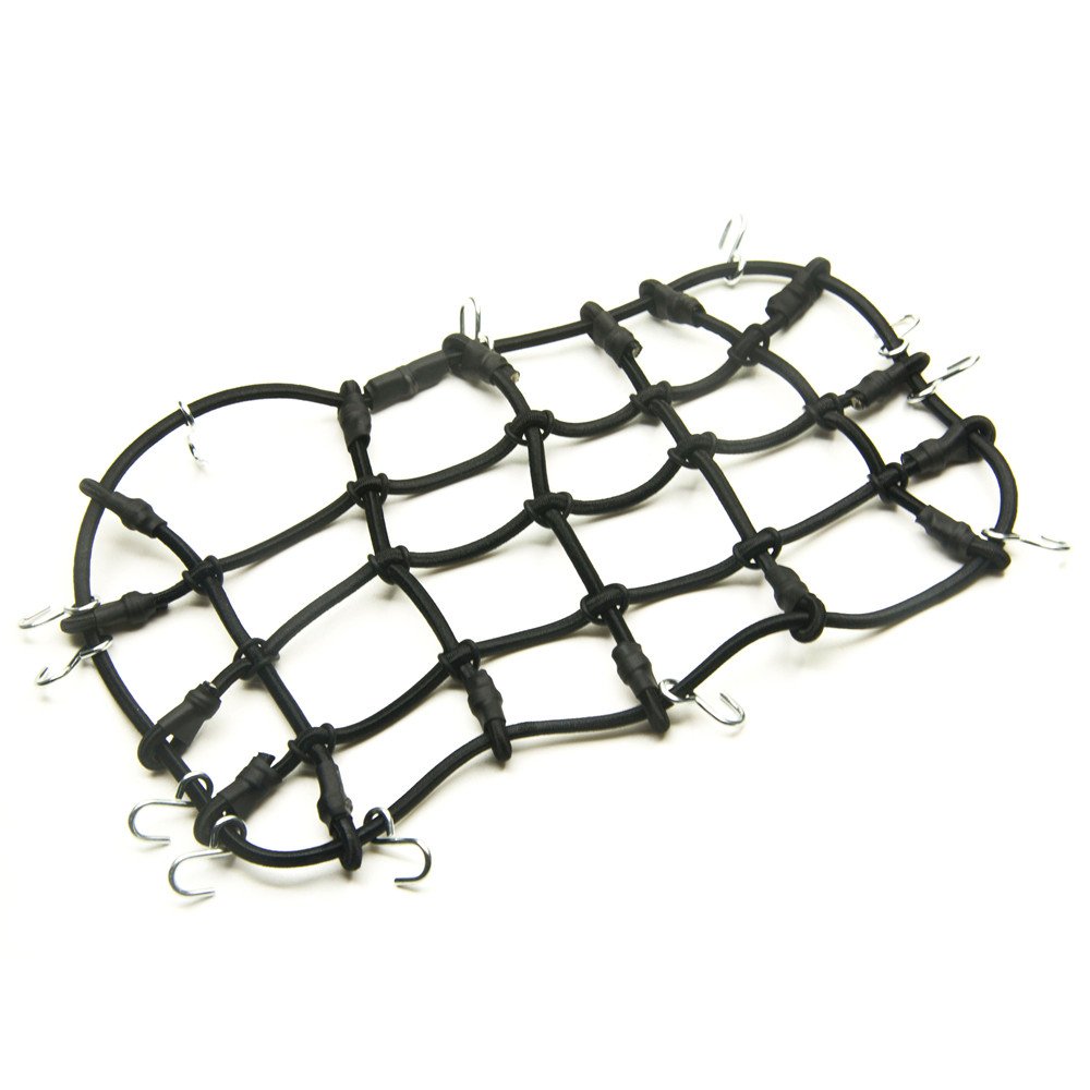 ZuoLan 1/10 RC Elastic Luggage Net with Hook for TRX-4 D90 C001 SCX10 1:10 RC Vehicles Crawler Truck Car