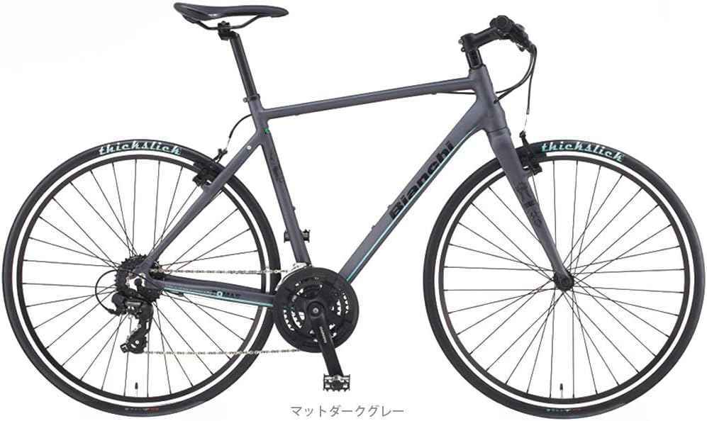 ビアンキ Bianchi Cycle 17 Roma 4 3x8s クロスバイク マットダークグレー Bianchi ビアンキ クロスバイク Amazon