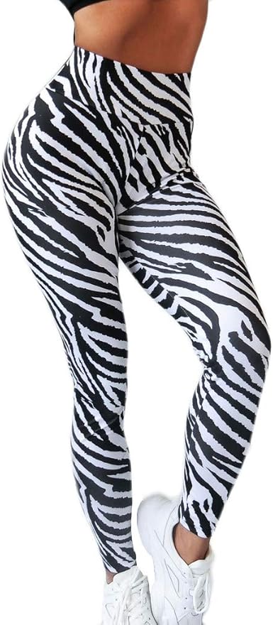 striped stretchy pants