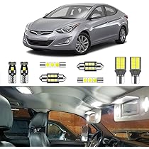 Pair Of Left & Right Sun Visors For Hyundai Elantra 2011-2015 & Veloster 2012-2015 - Gray OEM Style Replacement - View #10