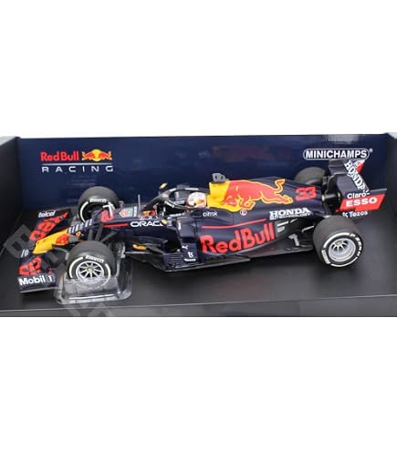 Amazon.com: Minichamps 110211433 1:18 Red Bull Racing Honda RB16B