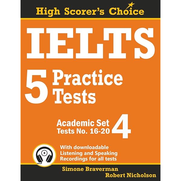 IELTS 5 Practice Tests, Academic Set 5: Tests No. 21-25 (High