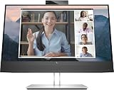 HP E24mv G4 23.8" Full HD IPS Monitor Webcam Mic Speakers USB Hub HDMI DP VGA view 6