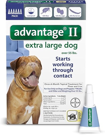 advantage 2 extra large dog for cats