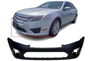 FitParts Compatible With Front Bumper Cover 2010-2012 Ford Fusion Hybrid SEL SE S Sport Sedan 10-12. New, Primed and Ready for Paint. With Fog Light Holes. FO1000650 AE5Z17D957BAPTM 2011