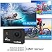 LeadEdge LE6000 Action Camera 4K EIS Anti-Shake WiFi 16MP Sports Cam Waterproof Underwater DV HD 4K/30FPS 1080P/60FPS 30M Diving Remote Control/External MIC/Monopod/Tripod/Carrying Case/2 Batteries