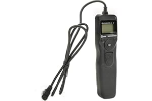 Camera Shutter Release Cords, RS-80N3 Wired Camera Shutter Release Timer Remote Control for 6D 5D4 1DS 1DX 7D