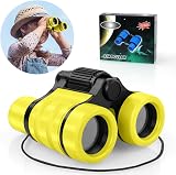 OSDUE 4x30 Kids Binoculars Telescope Yellow Educational Outdoor Toys view 9