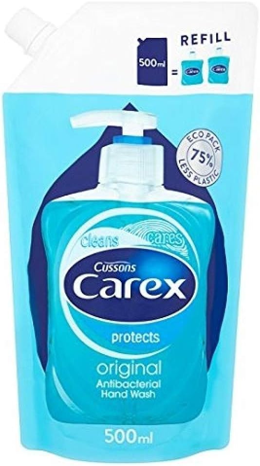 Carex Original Pure Blue Handwash Refill 500Ml