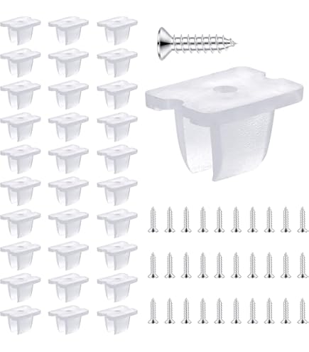 Guia Tira Led Uxcell Soportes De Montaje De Tira LED, Clips De Fijación Para Tira De LED 5050 Con Tornillos, Para Tira LED Impermeable De 0.472 In De Ancho, Nailon Transparente, Paquete Guia Tira Led Uxcell Soportes De Montaje De Tira LED, Clips De Fijación Para Tira De LED 5050 Con Tornillos, Para Tira LED Impermeable De 0.472 In De Ancho, Nailon Transparente, Paquete