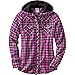 Legendary Whitetails Women's Grand Wood Button Down Plaid Hoodie