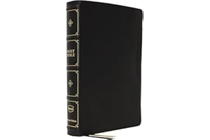 NKJV, Large Print Verse-by-Verse Reference Bible, Maclaren Series, Leathersoft, Black, Comfort Print: Holy Bible, New King James Version