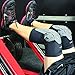 Knee Brace Sleeve - Leg Support Compression Pads for Impact Protection and Performance Sport Training | Great for Tendonitis, Stiff and Sore Muscles and Joints [DR. FIT]
