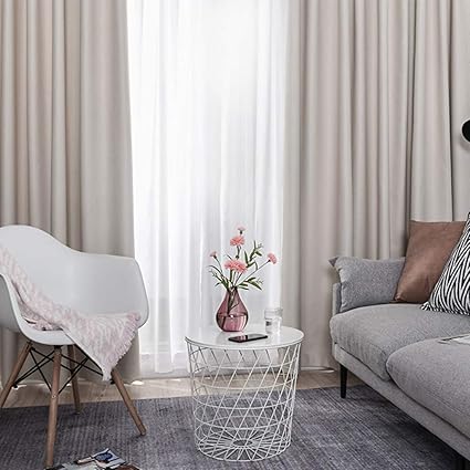 Amazon Com Zxpag Super Soft Thermal Insulated Window Pulling Back