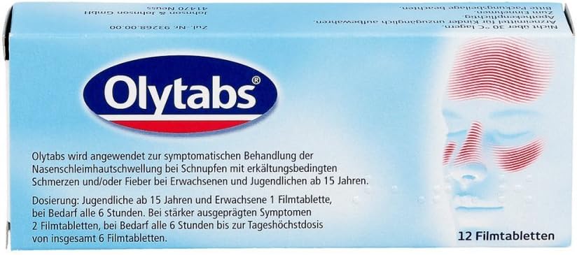 Olytabs 200 Mg 30 Mg Filmtabletten 12 St Filmtabletten Amazon De