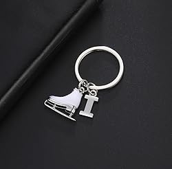 LIKGREAT Ice Skate Keychain Figure Skating