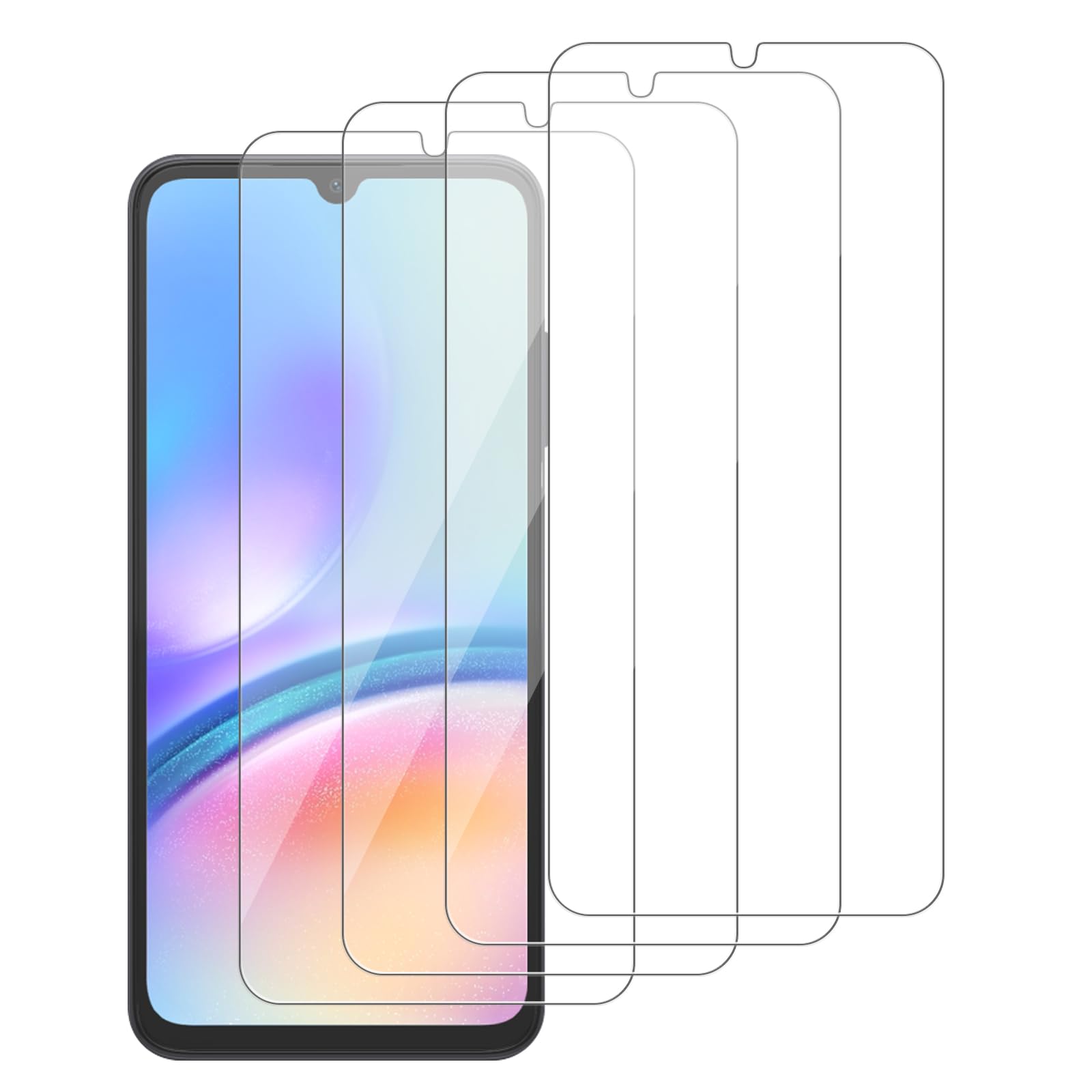 iCsapr 4 Pack Glass Screen Protector Compatible for