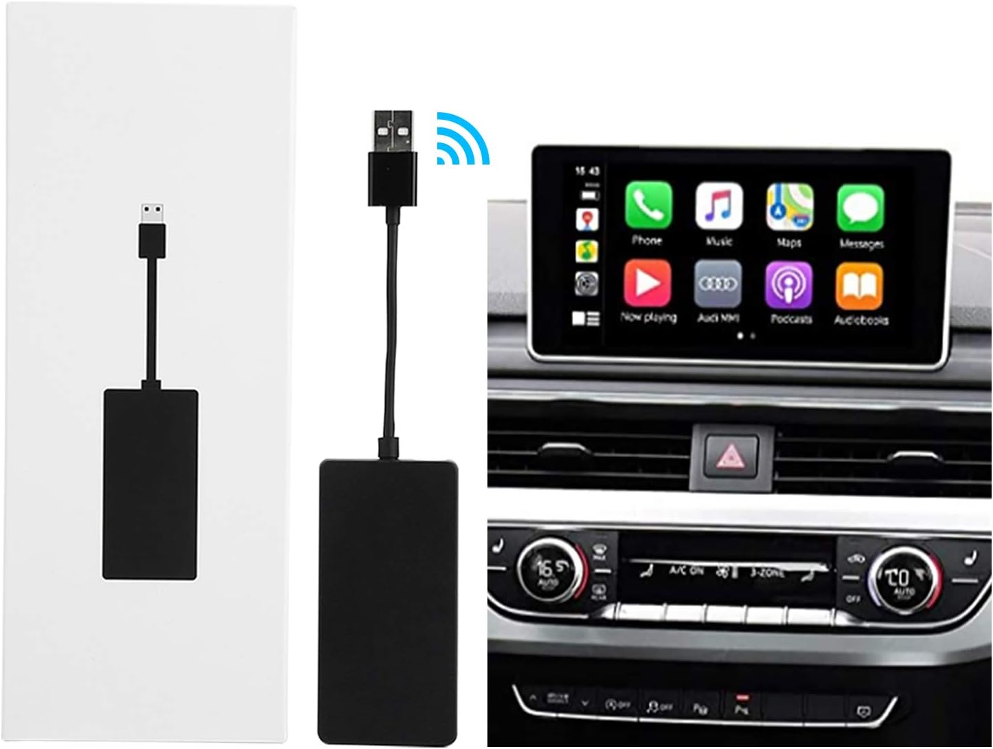 Wireless Carplay Dongle Wired Android Auto USB Dongle Amazon.co.uk