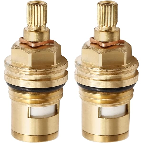 Replacement Brass ceramic cartridge faucet valves Quarter turn  