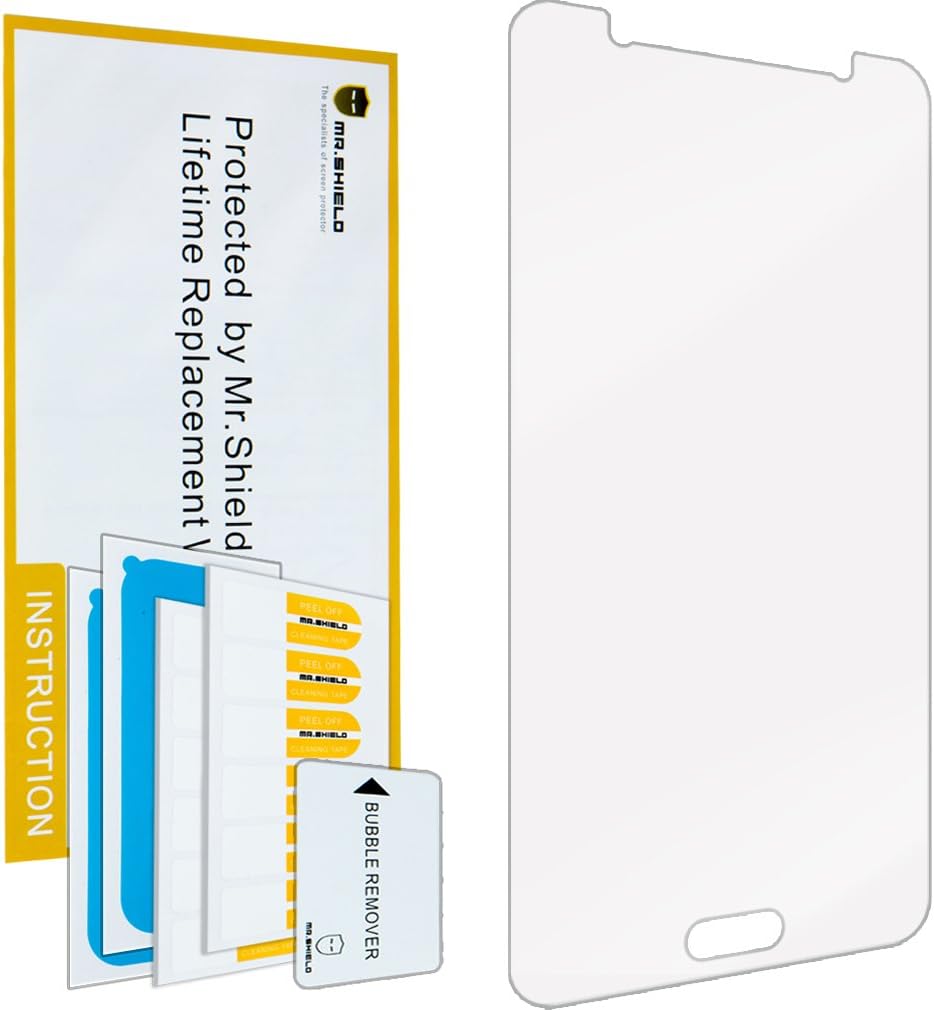 Mr Shield For Samsung Galaxy J7 (2016 Version) / Galaxy On8 [Not fit for 2015 Version] Anti-Crash Screen Protector with Lifetime Replacement Warranty